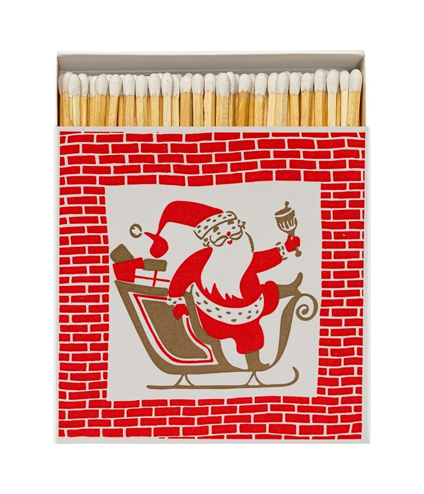 Große Streichhölzer Father Christmas