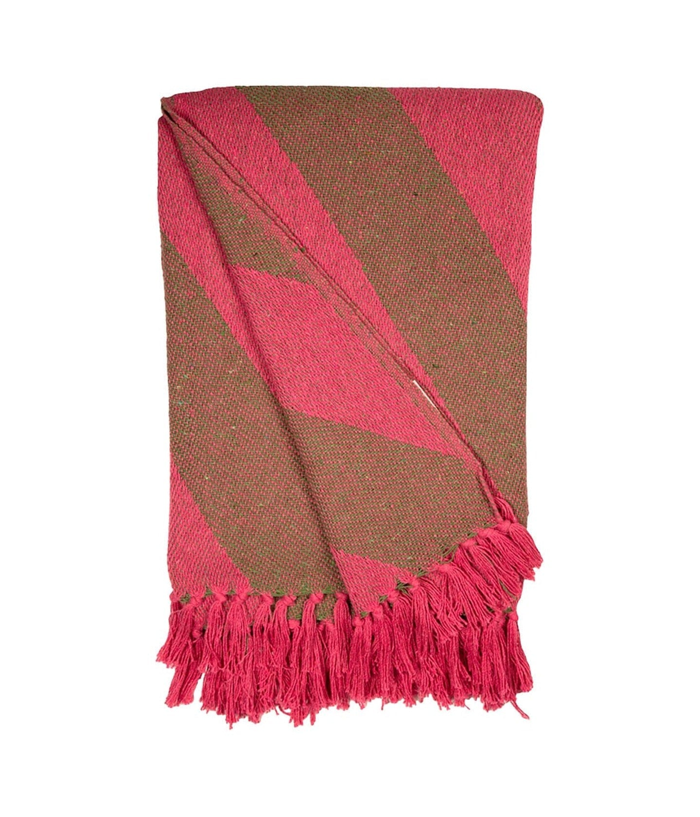 Decke Pink / Grün