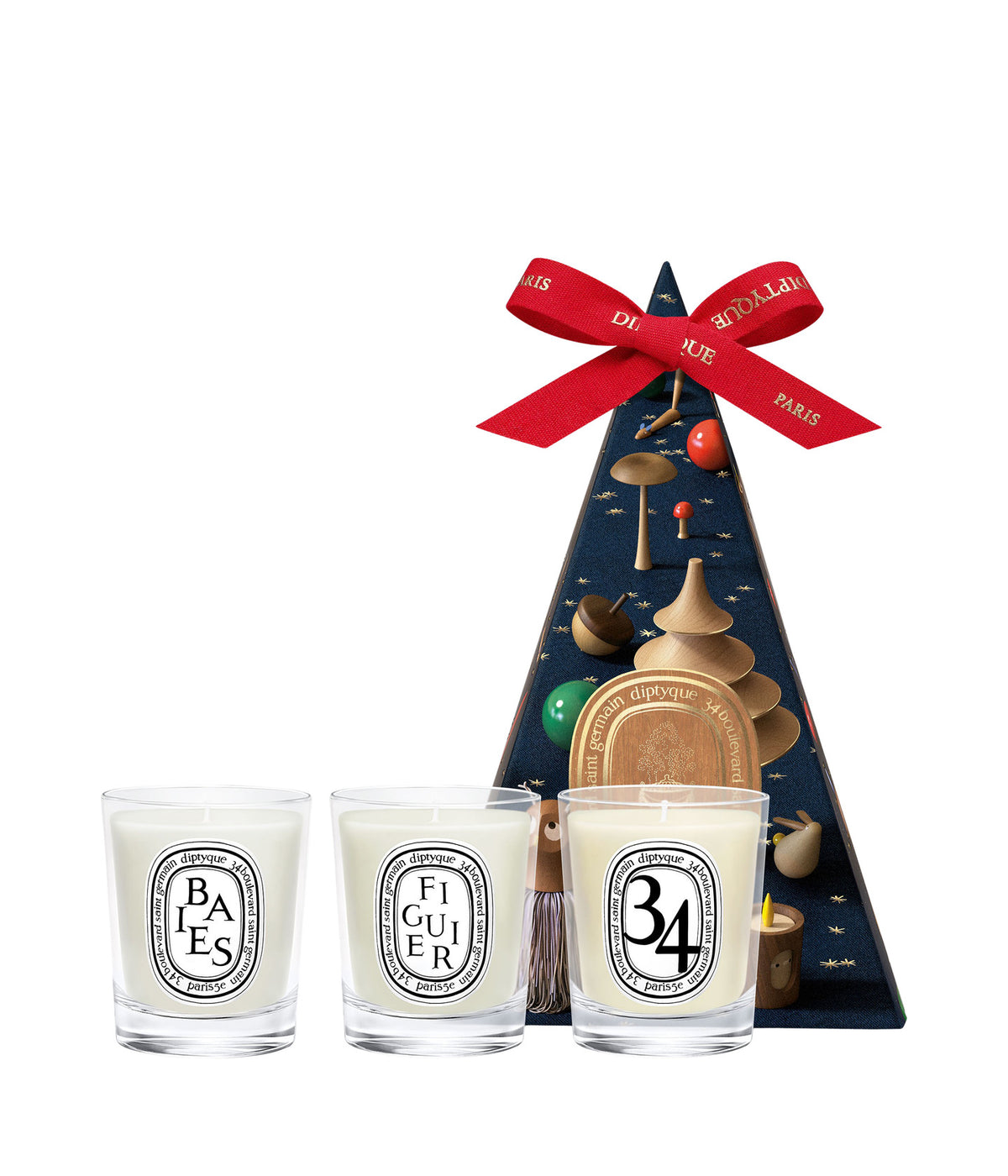 Diptyque Set mit 3 Mini Duftkerzen Limited Edition