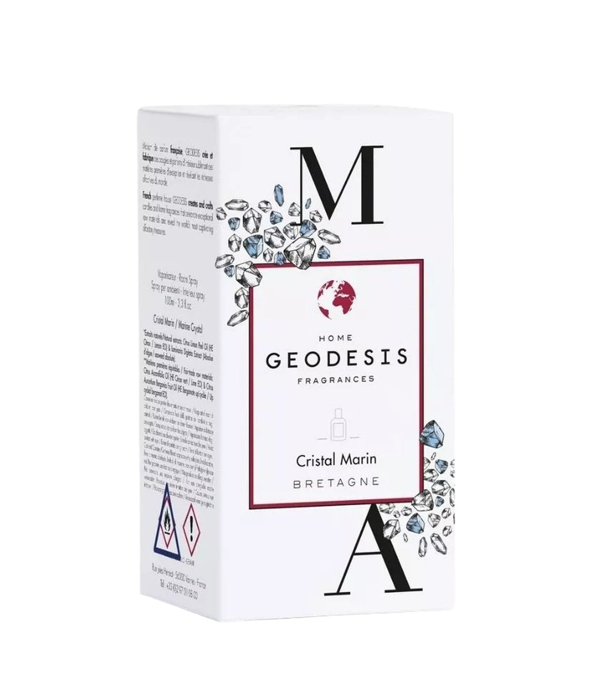 Geodesis Room Spray Marine Crystal, box