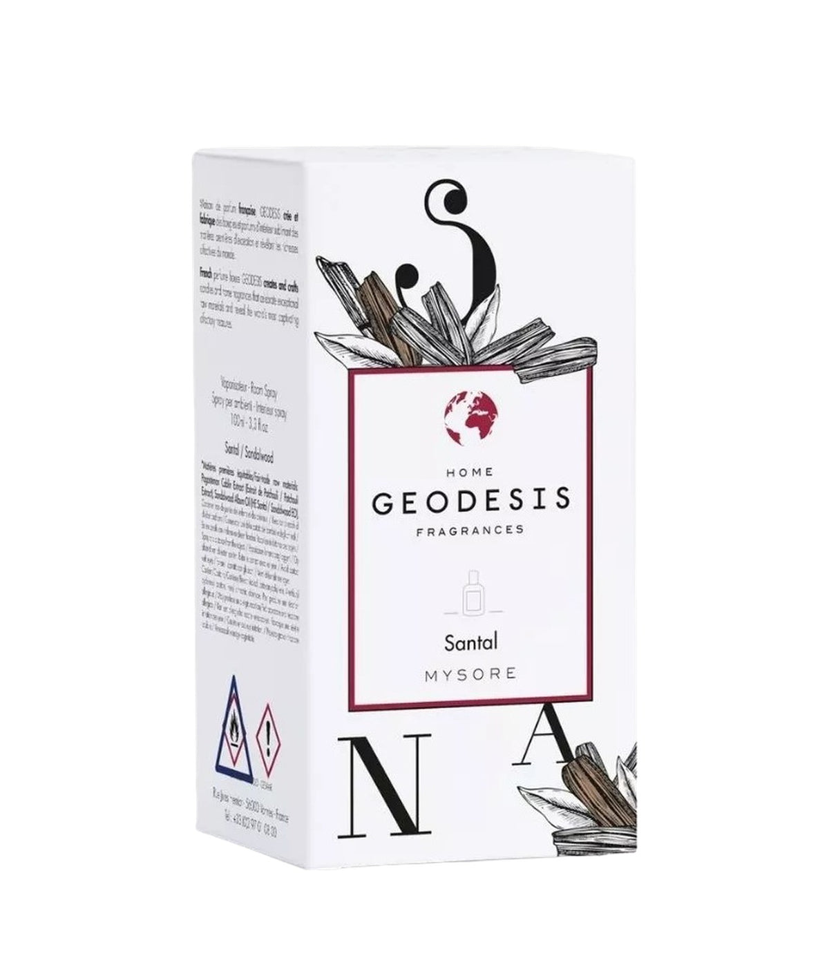 Geodesis Room Spray Sandalwood, box