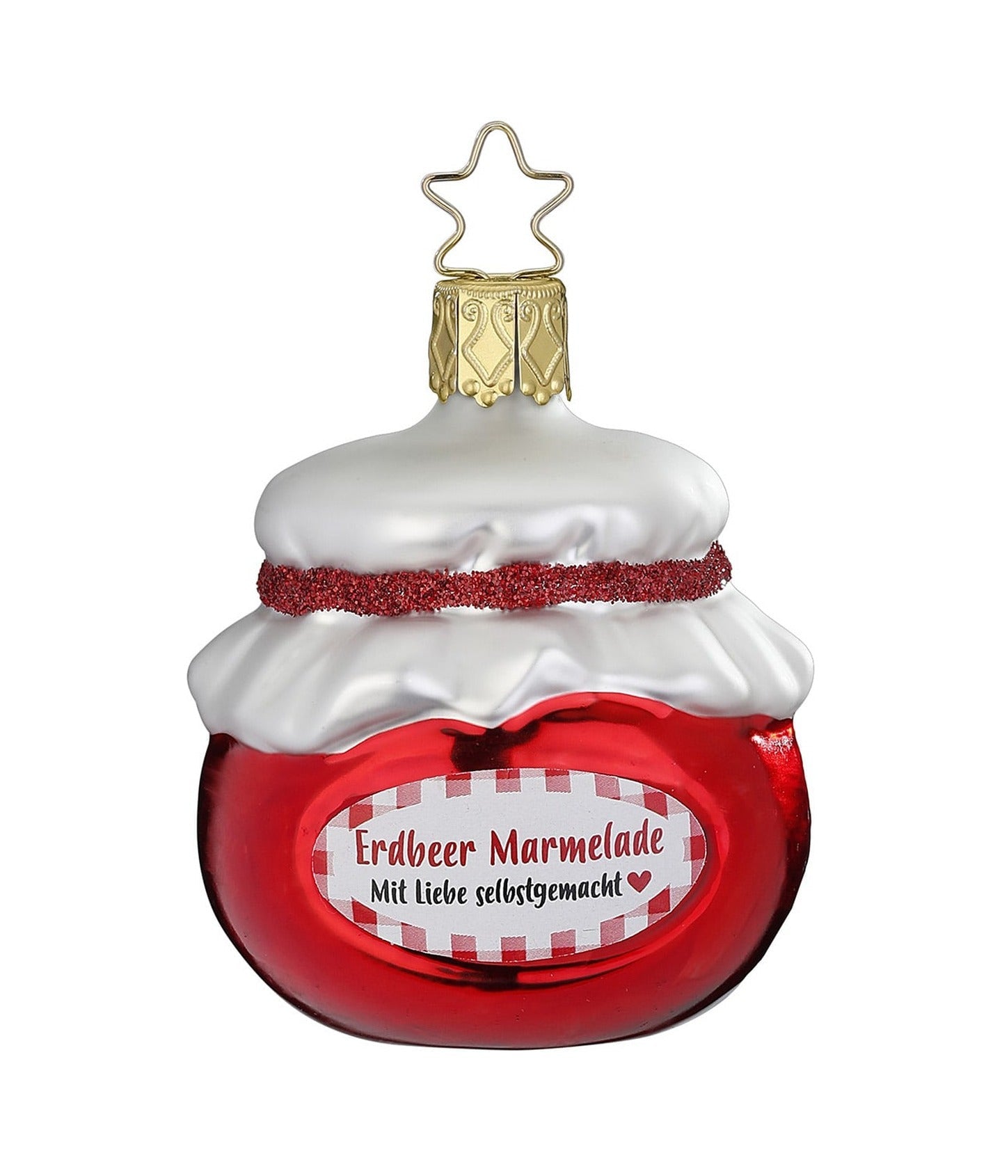 Strawberry Jam Christmas Ornament