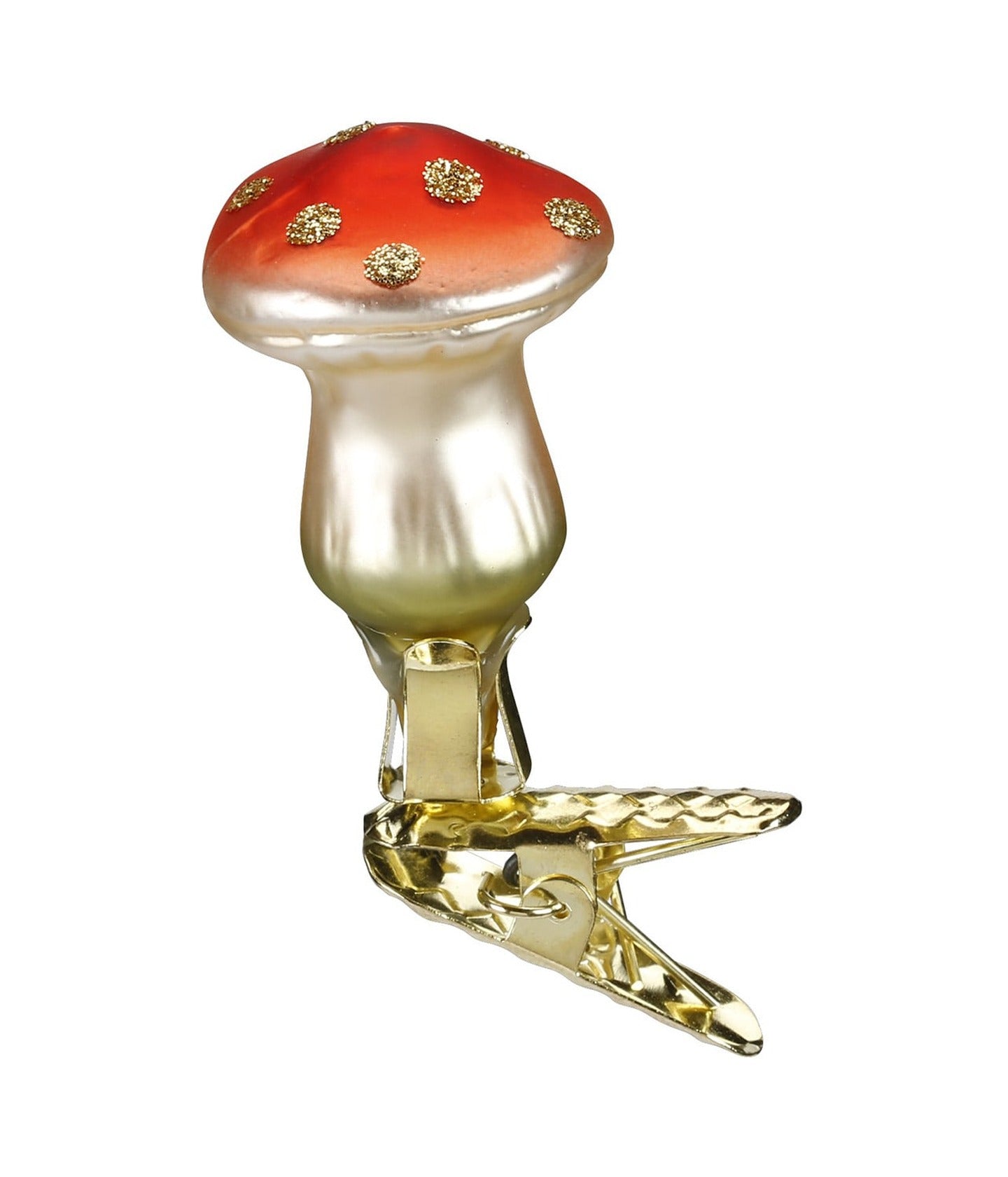 Flacher Minipilz Baumschmuck