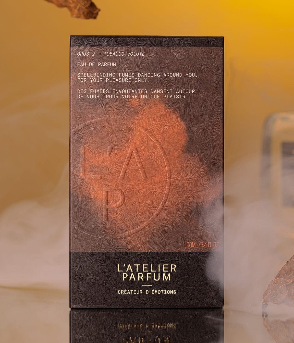 L’Atelier Parfum Eau de Parfum Tobacco Volute, Verpackung