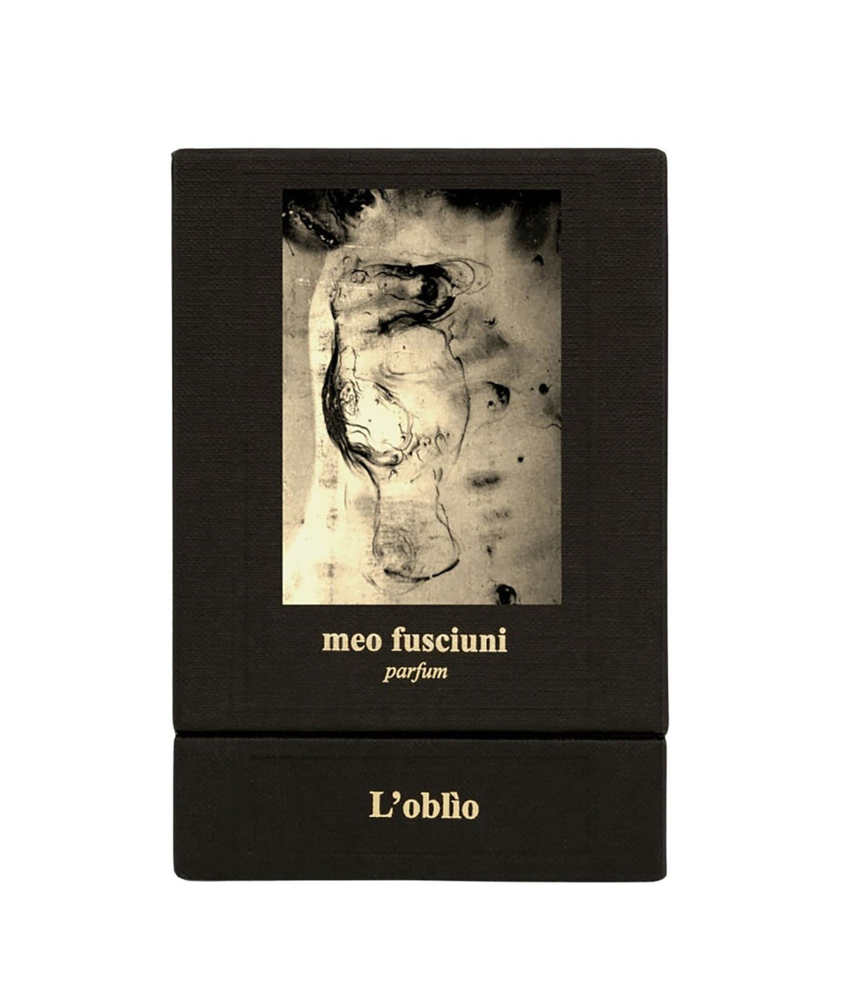 Meo Fusciuni Extrait de Parfum L’Oblio, Verpackung