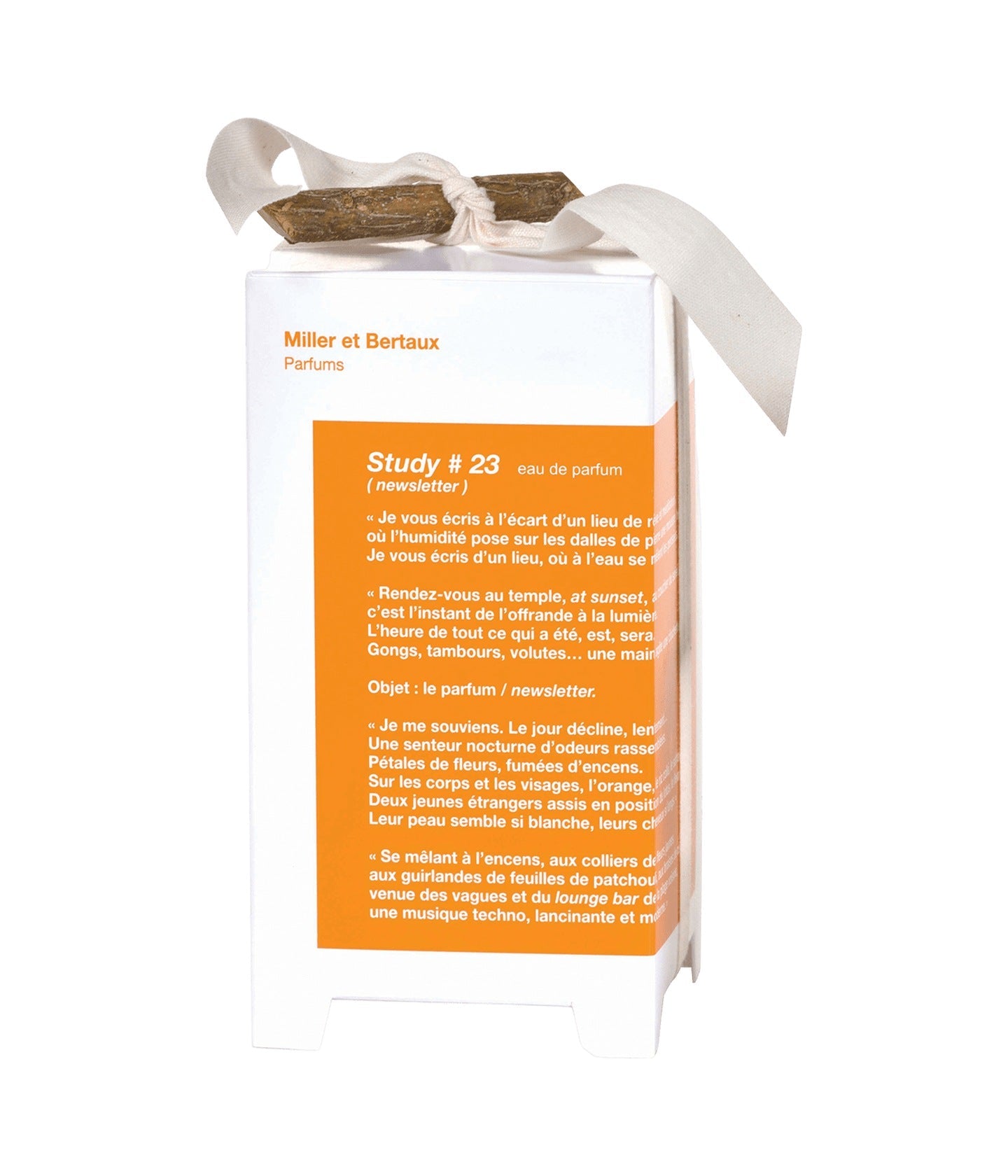 Eau de Parfum Study #23 – Miller et Bertaux