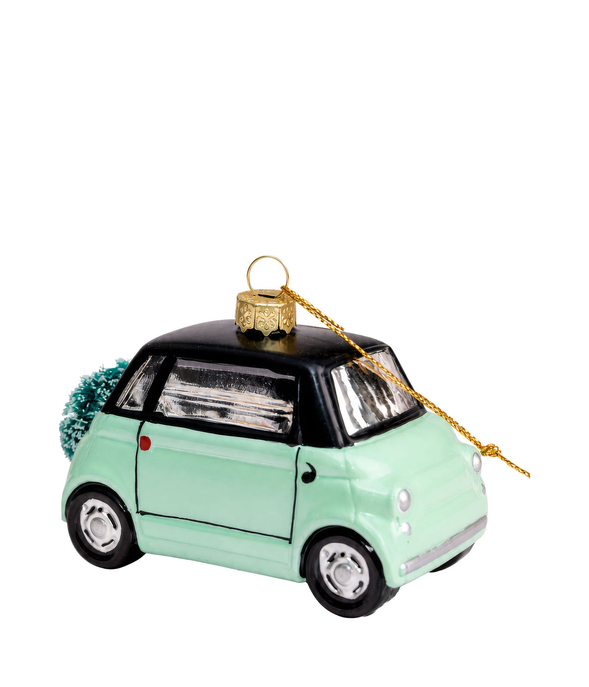 Yup in de boom Christbaumschmuck City Car Mint Green