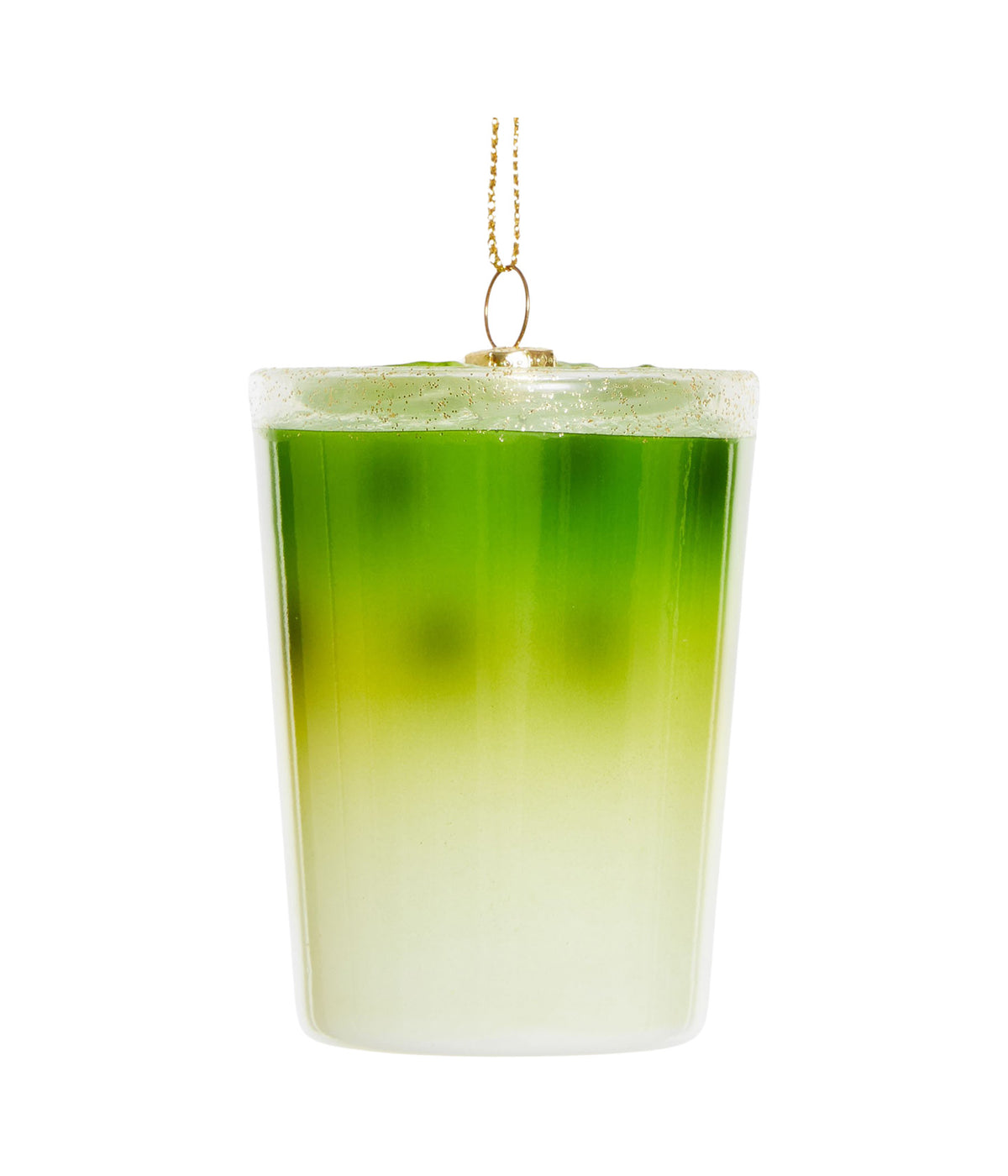 Yup in de boom Christbaumschmuck Iced Matcha Latte