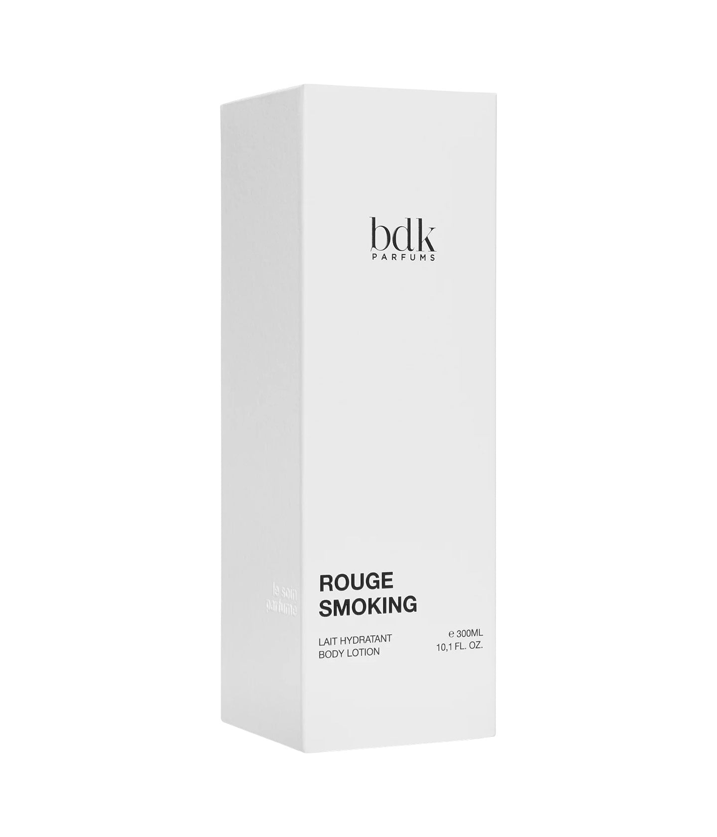 Verpackung der Bodylotion Rouge Smoking von BDK Parfums