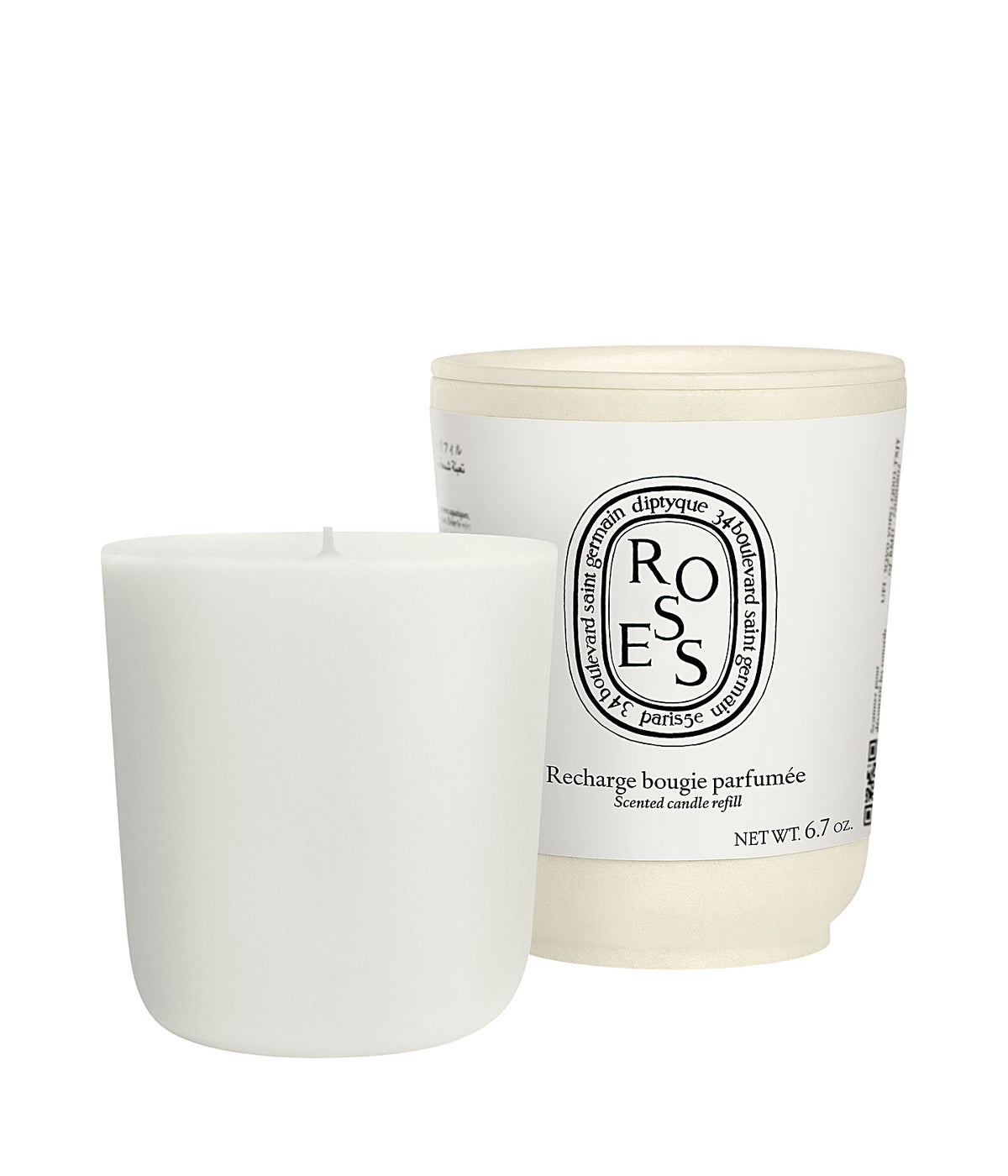 Diptyque Duftkerze Roses Refill 190 g