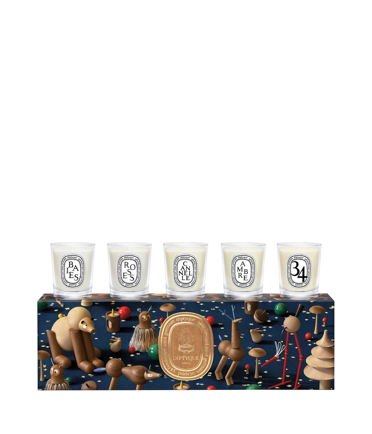 Set of 5 Mini Scented Candles Limited Edition – Diptyque