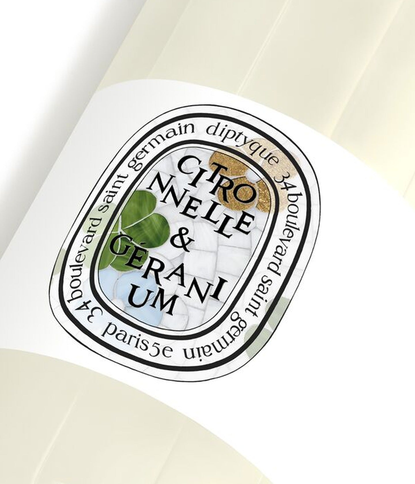 Waschgel Citronnelle & Géranium Limited Edition Detail – Diptyque