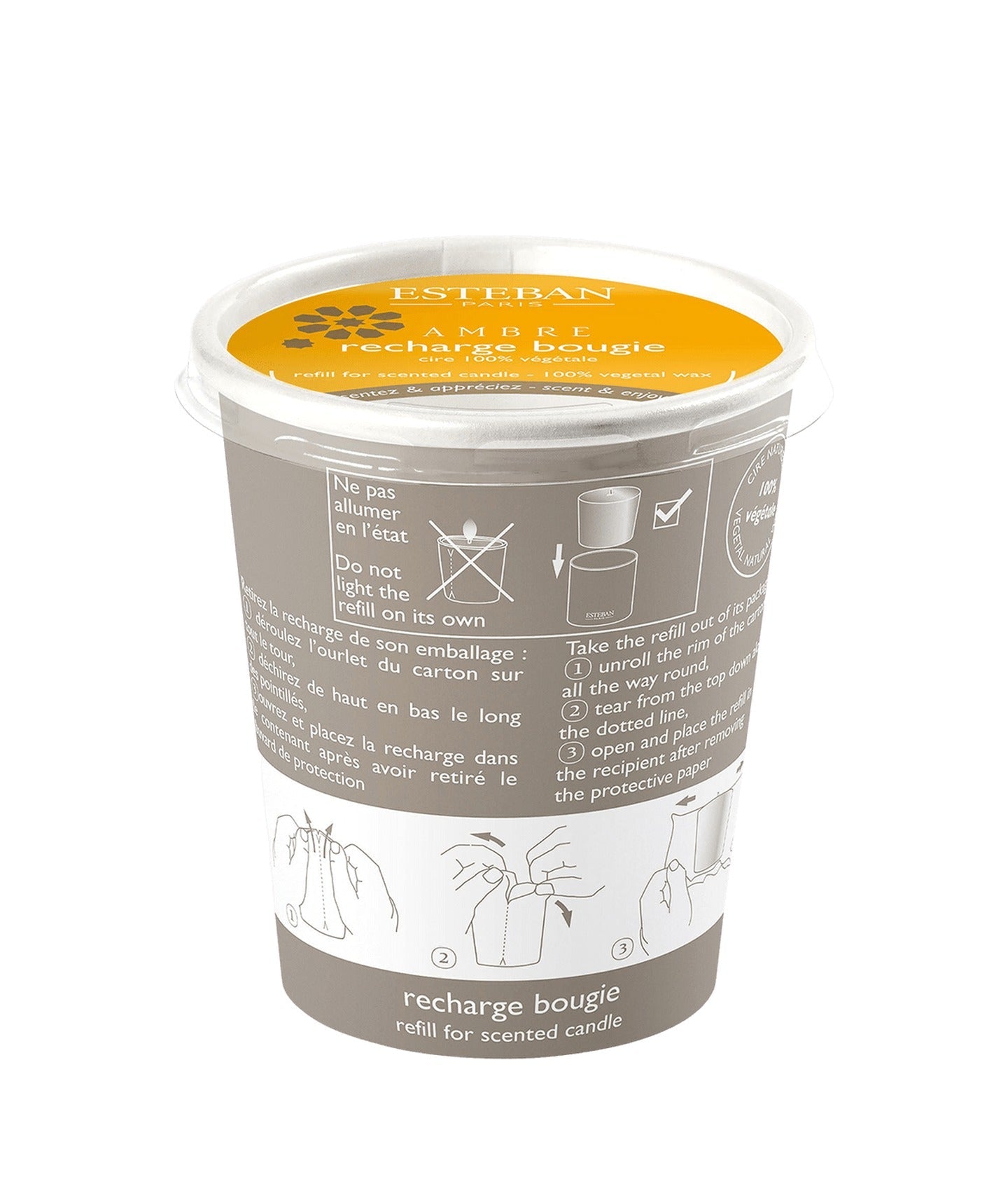 Duftkerze Ambre Refill