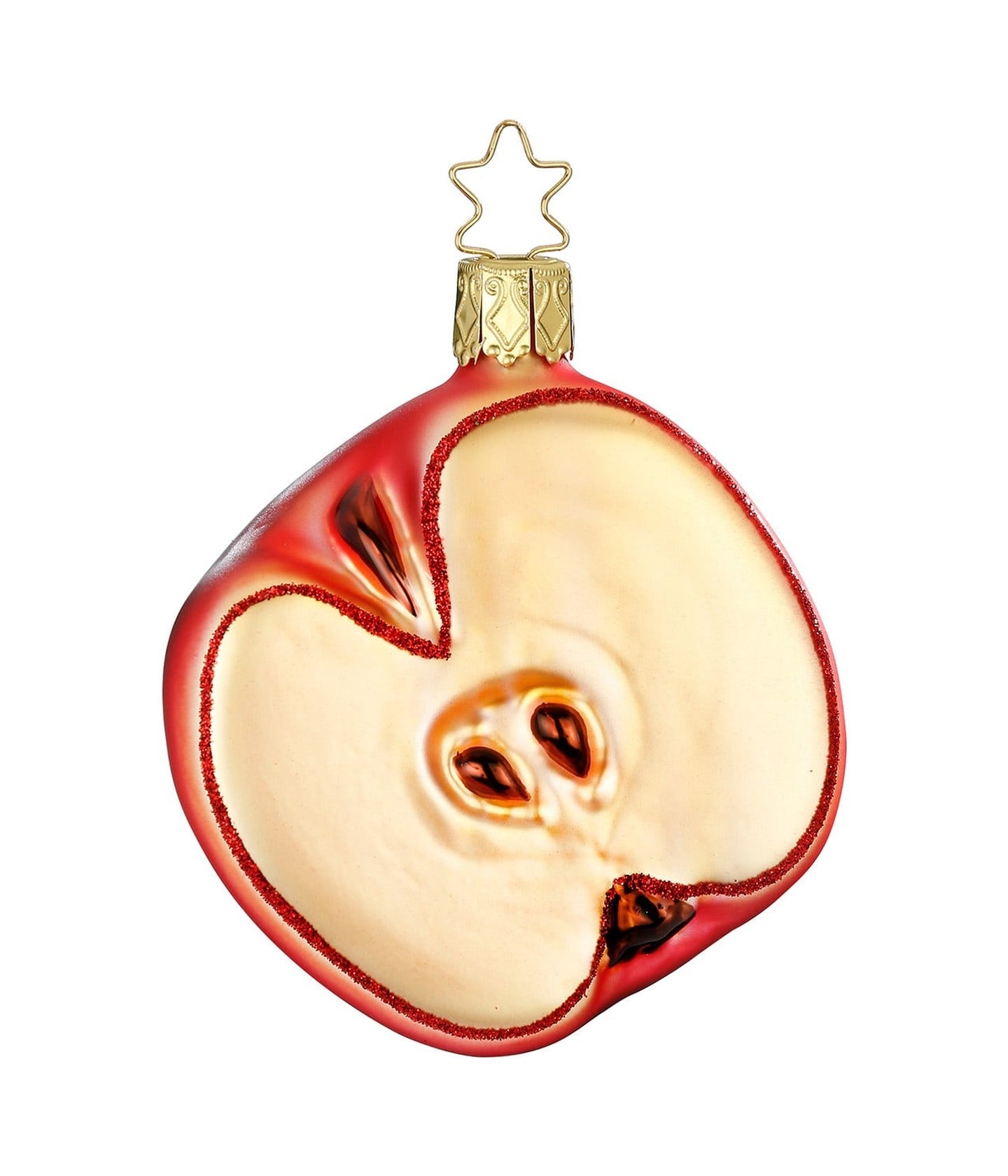 Apfelhälfte Baumschmuck