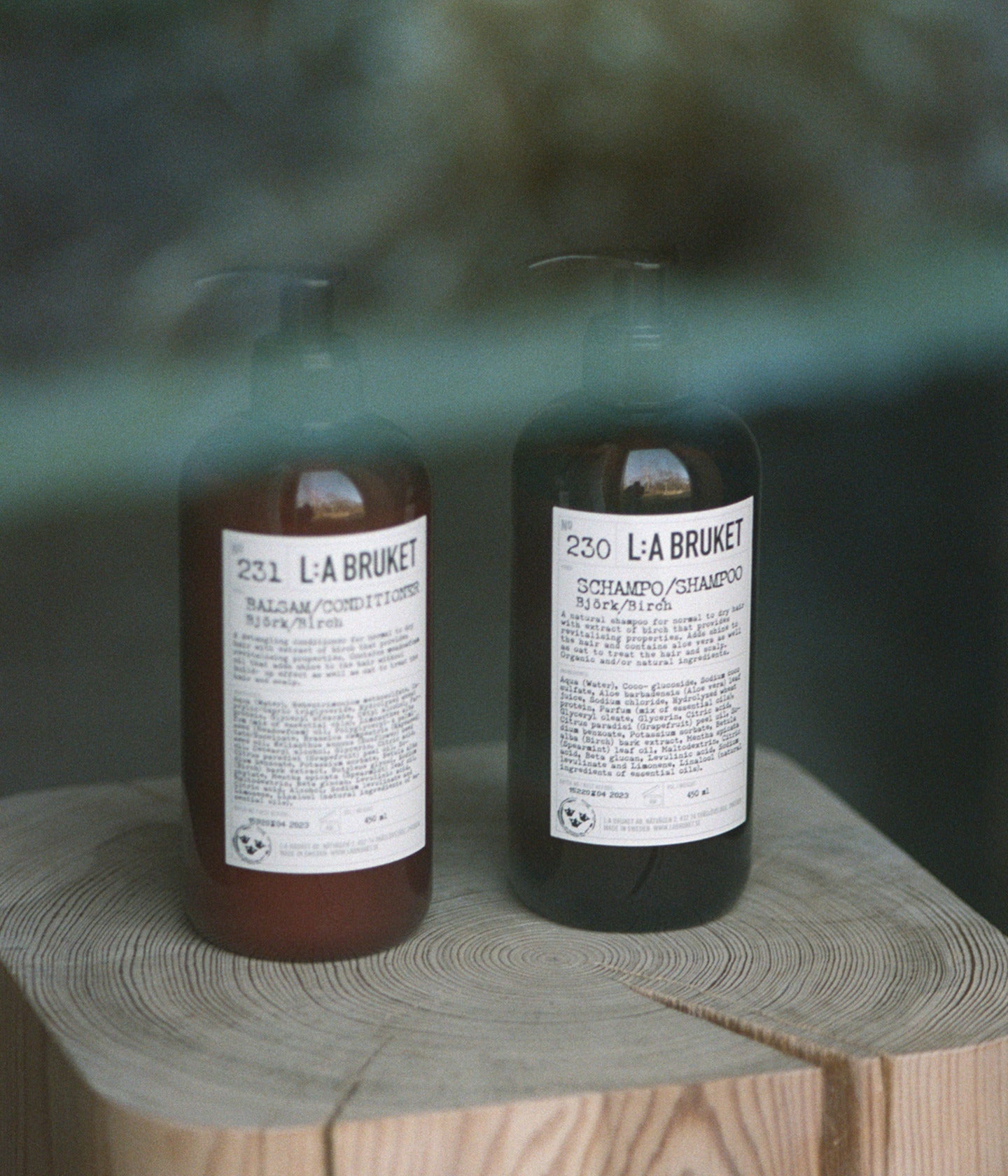 231 Conditioner und 230 Shampoo Birch von L:A Bruket