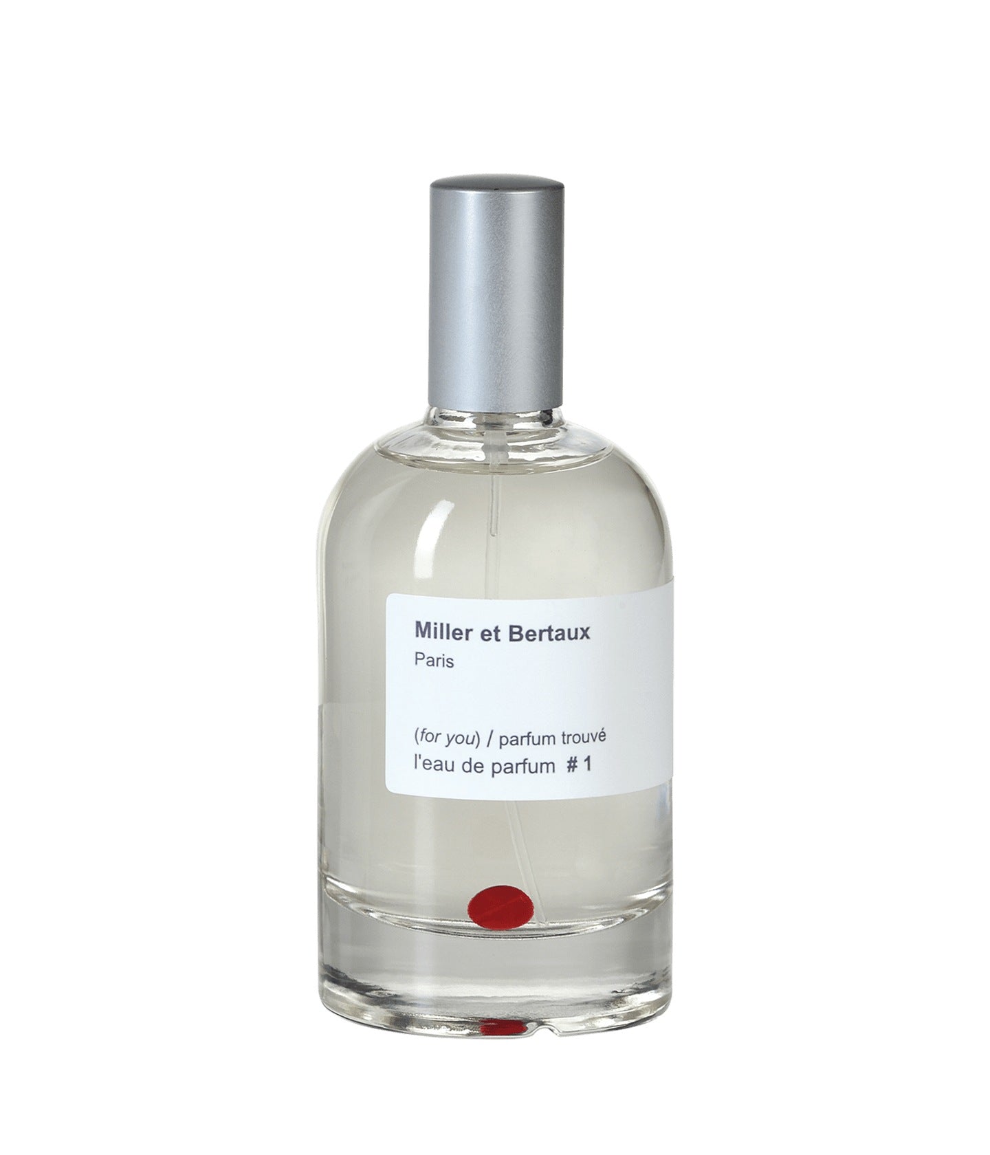 Eau de Parfum #1 (for you) / parfum trouvé – Miller et Bertaux