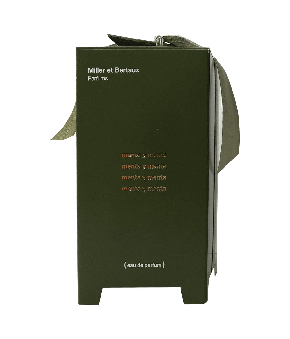 Miller et Bertaux Eau de Parfum Menta Y Menta, Verpackung
