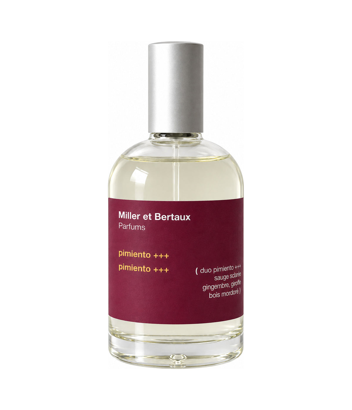 Miller et Bertaux Eau de Parfum Pimiento+++ 100 ml