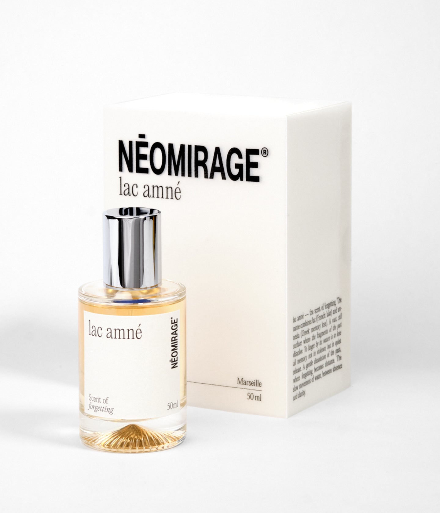 Nēomirage Lac Amné mit Verpackung