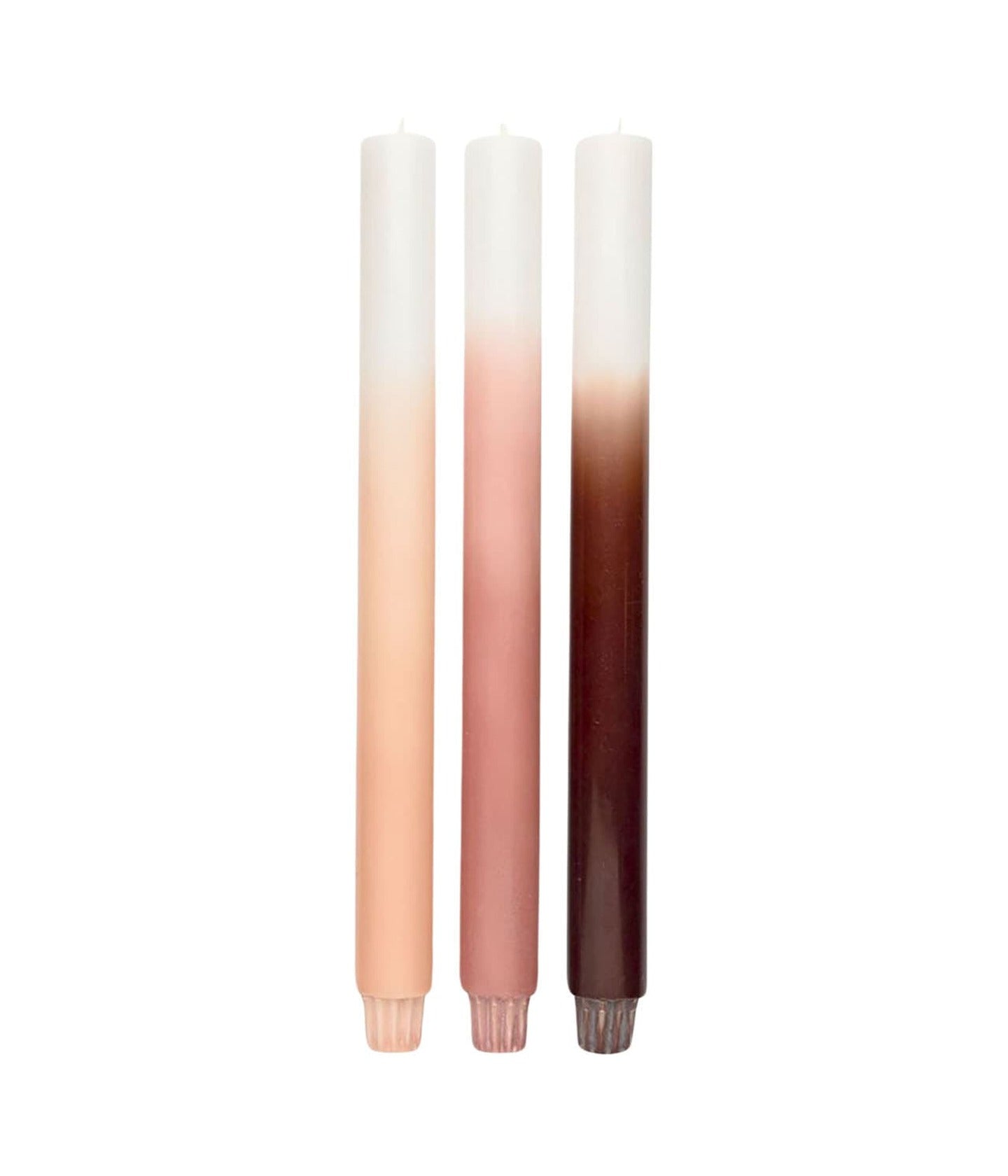 Stabkerzen Gradient Dusty Rose