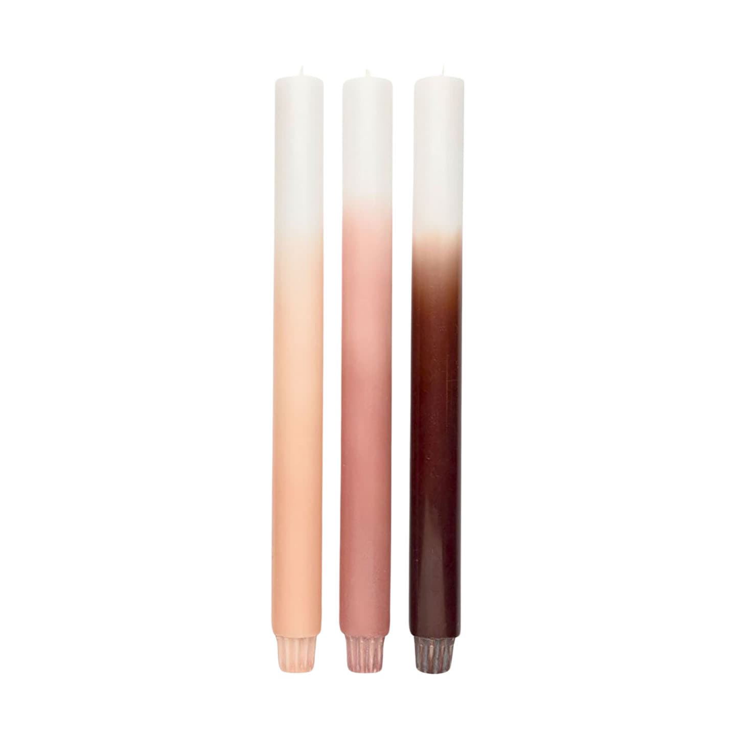 Stabkerzen Gradient Dusty Rose