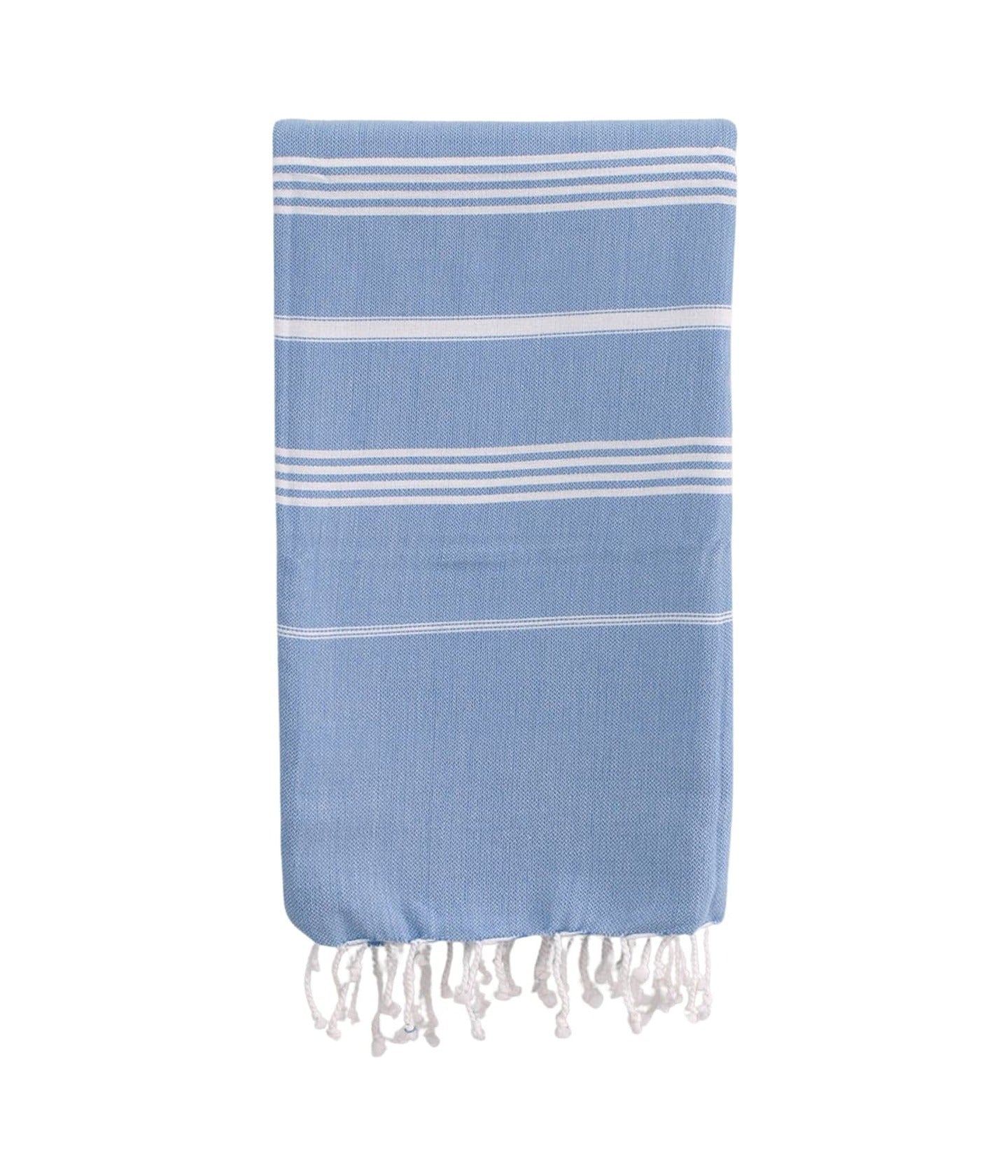 Hamamtuch Blau, Weiß