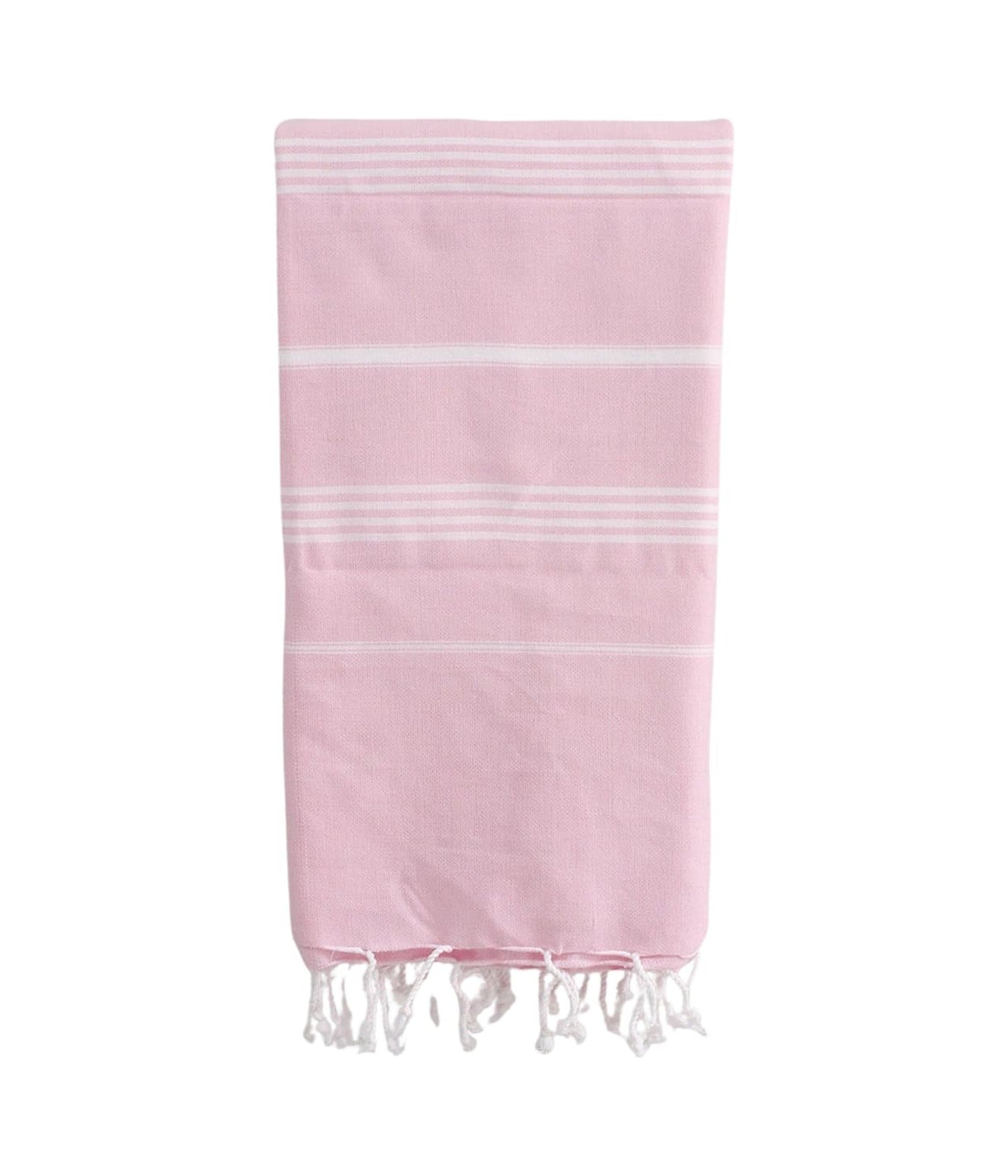 Hamamtuch Rosa, Weiß