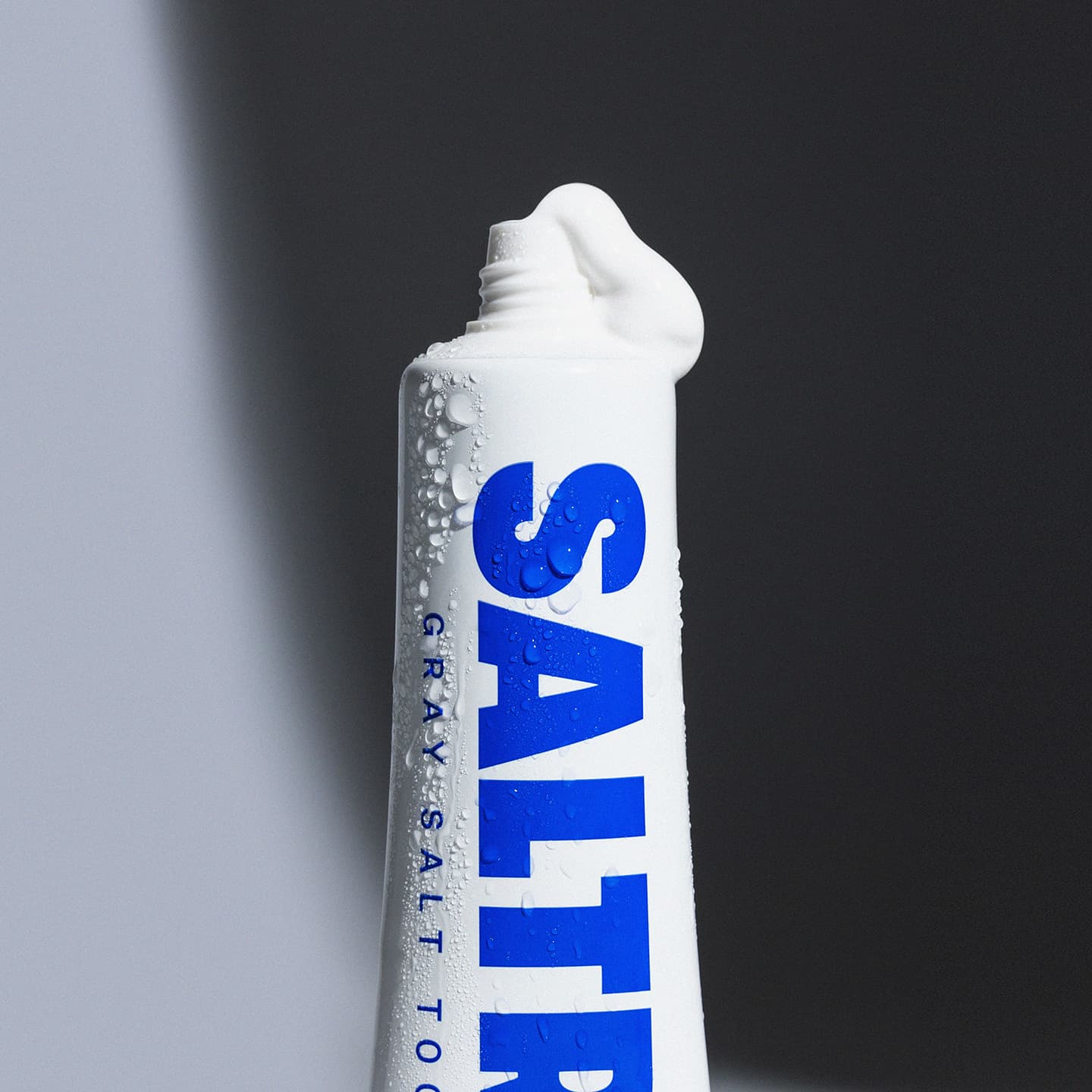 Zahnpasta Blue Gray Salt