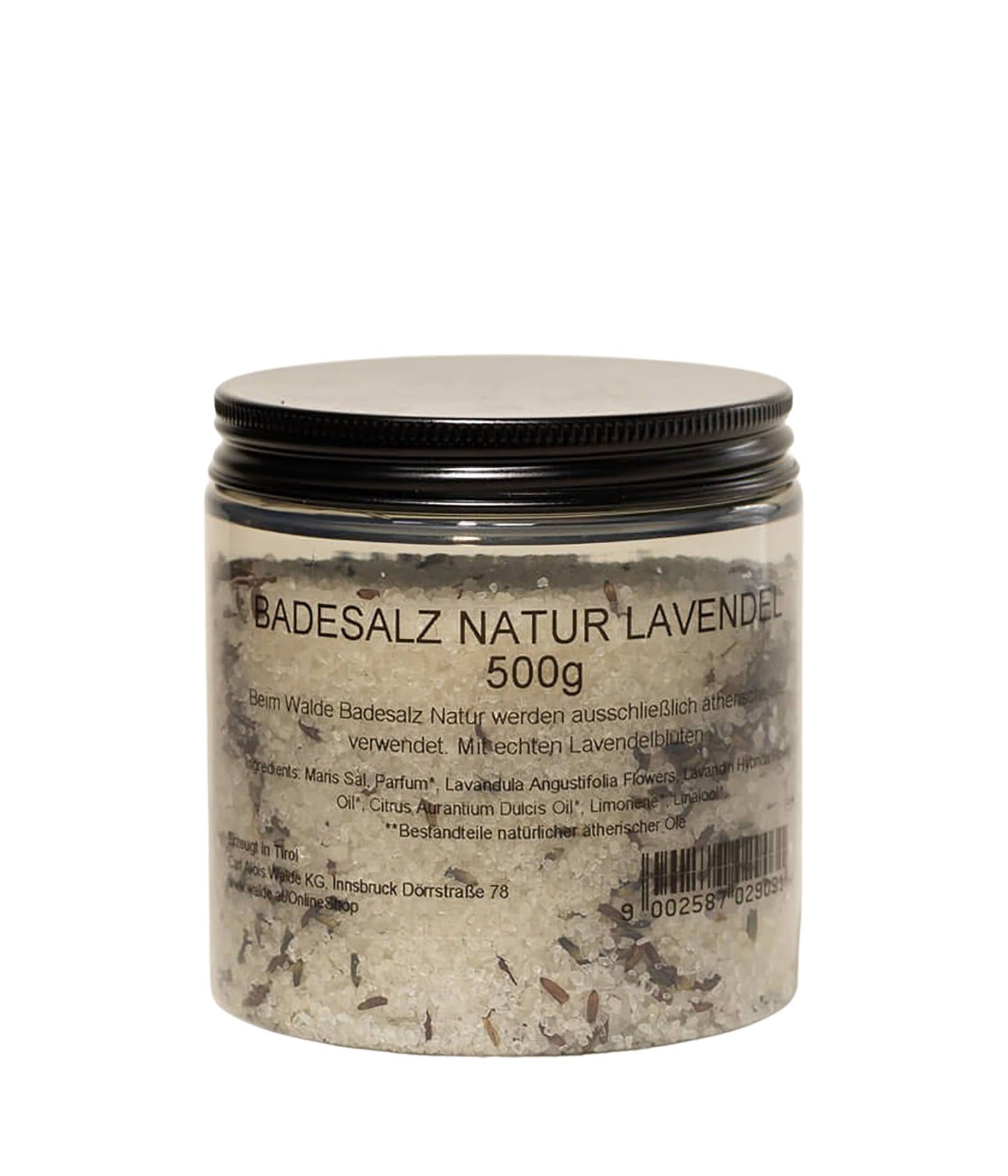 Badesalz Natur Lavendel